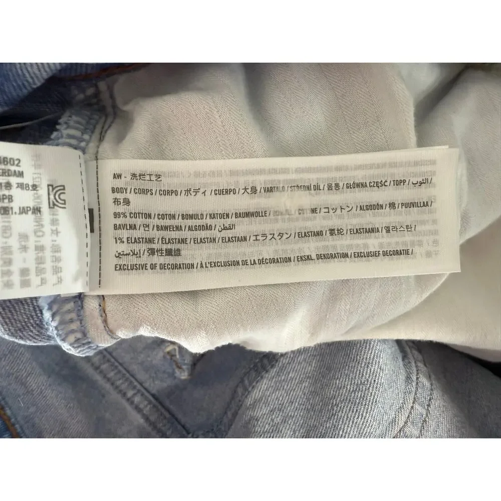 Abercrombie & Fitch The Baggy Low Rise Jeans Women’s Size 32/14R Y2K Medium Wash